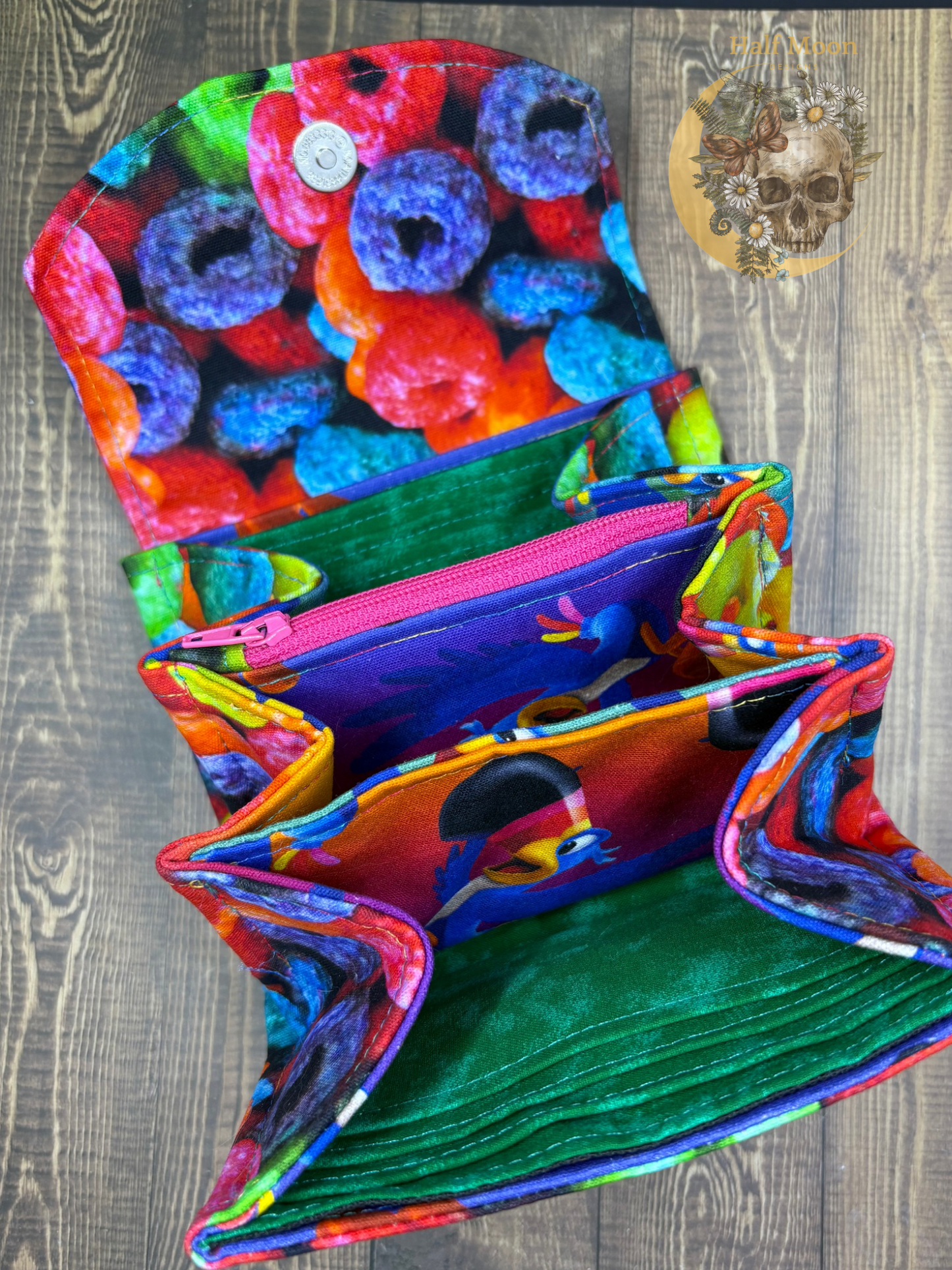 Cerealously Cute- Snack sized wallet